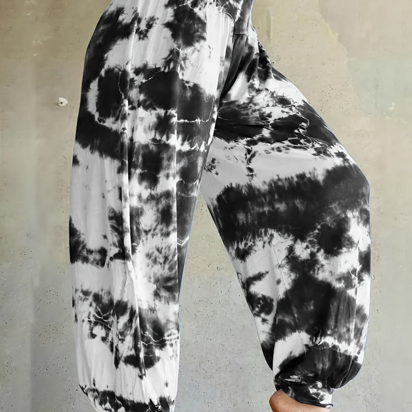 Plus Size Baggy Joggers Elastic Waist Pants