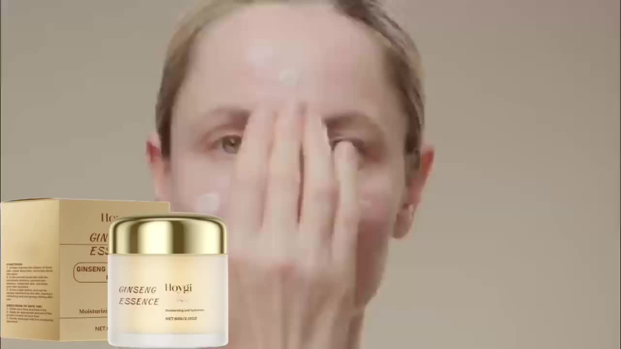 Ginseng Firming And Perfect Face And Neck Cream 60G, Minimize Wrinkles, Fine Lines, Etc. Anti-Aging Skincare
