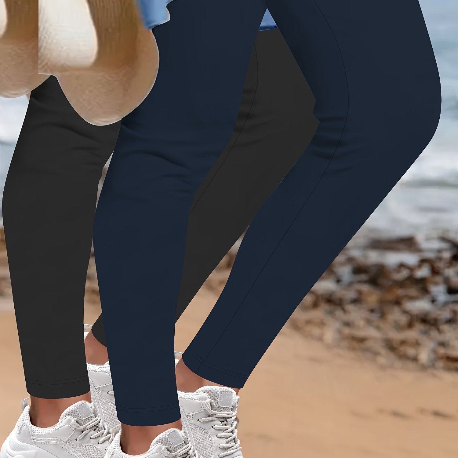 2pcs Elegant Leopard Print Skinny Leggings
