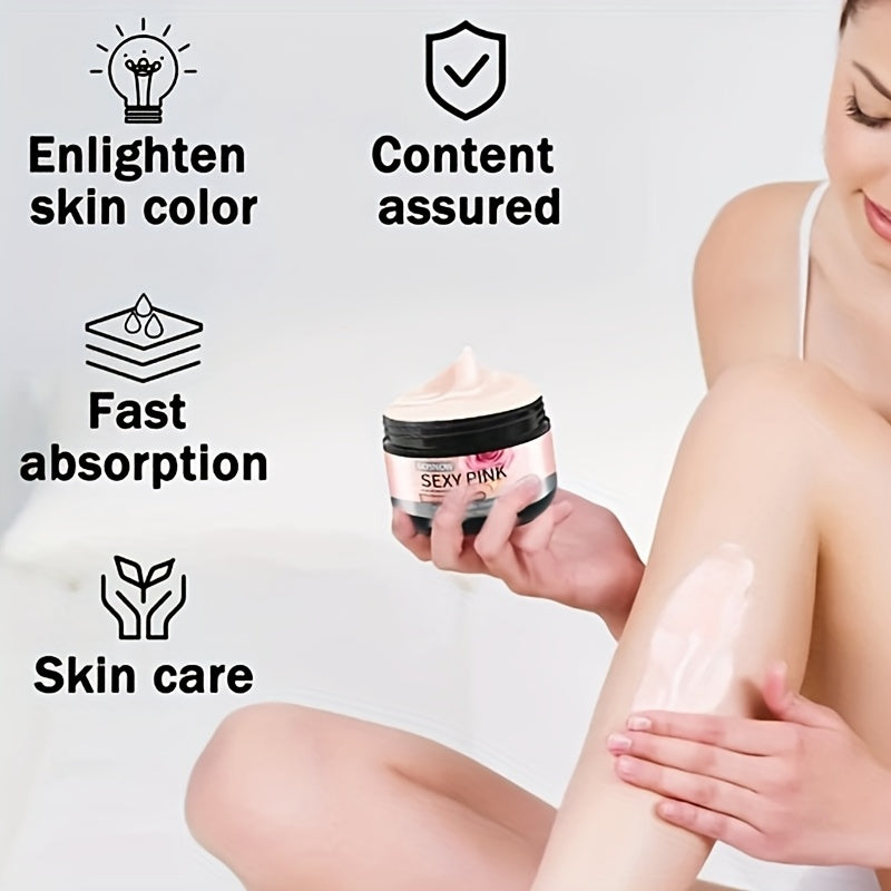 2pcs Pink Private Area Moisturizer Containing Rose and Vitamin C