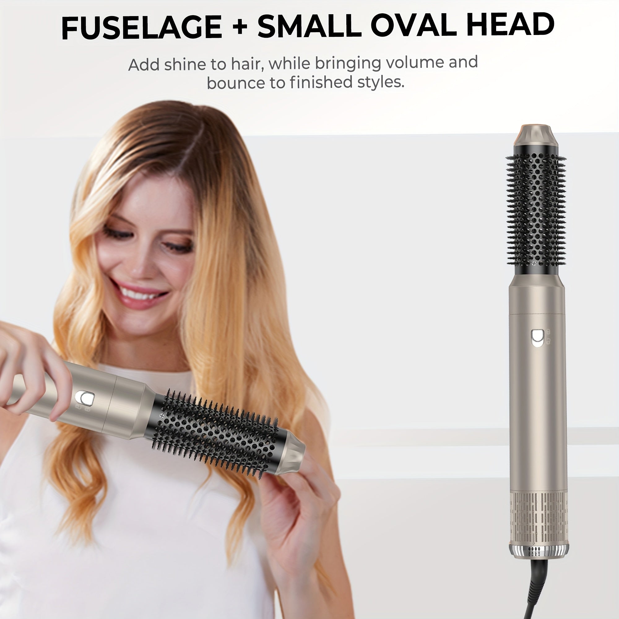 5in 1 Hair Styler Hair Dryer Brush 60000RPM Upgrade
