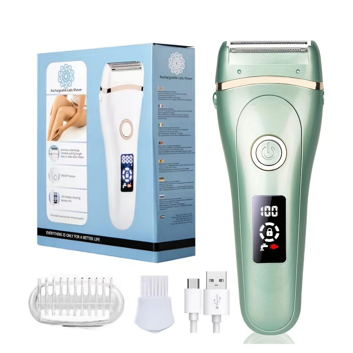 Rechargeable Painless Hair Removal for Women