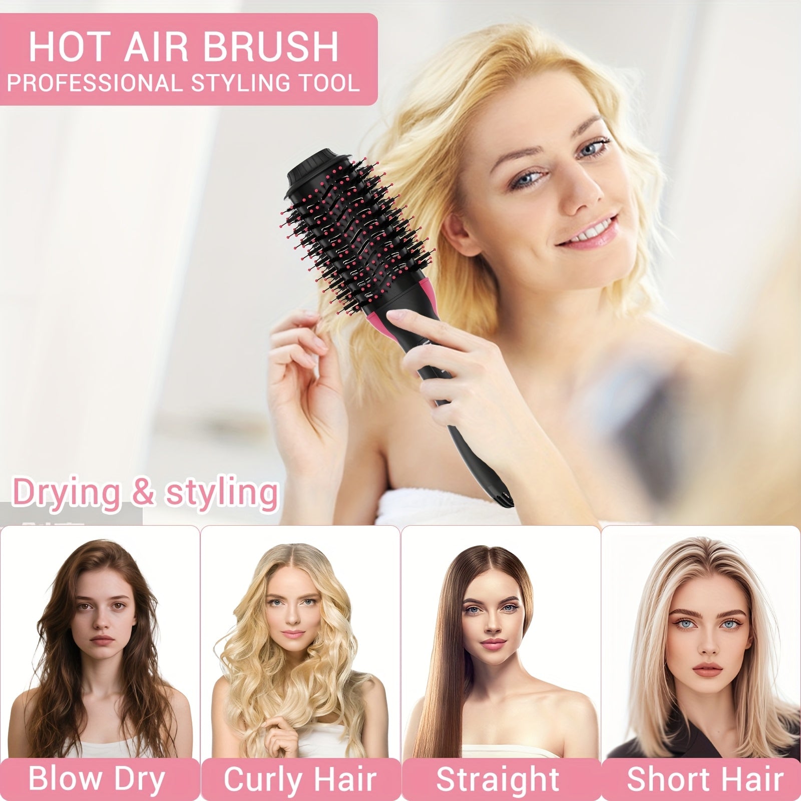 Hair Dryer Blow Brush in One