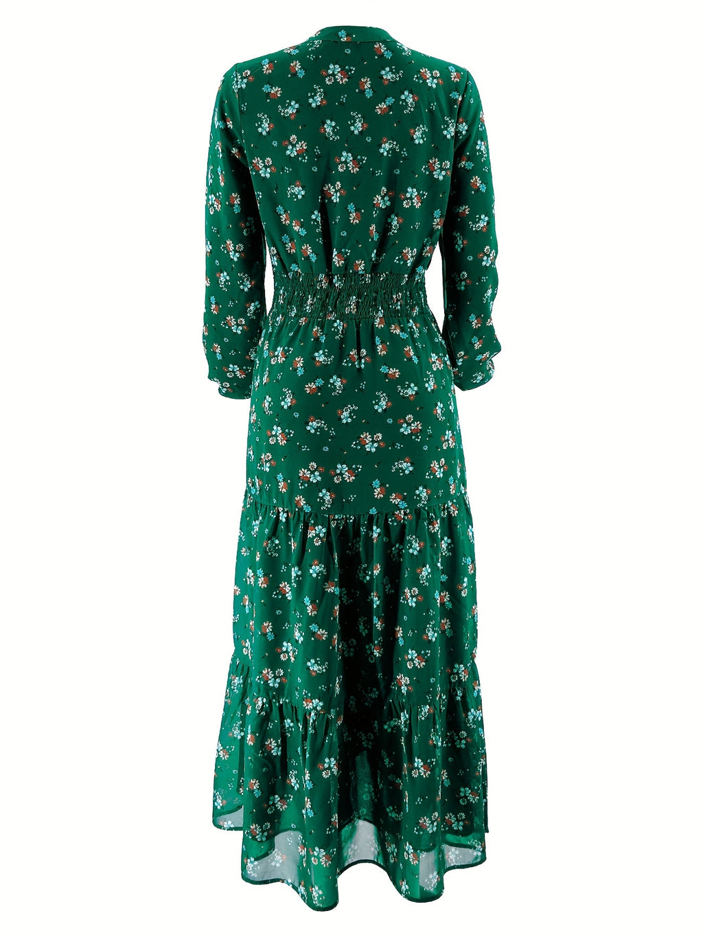 Elegant Long Sleeve Maxi Length