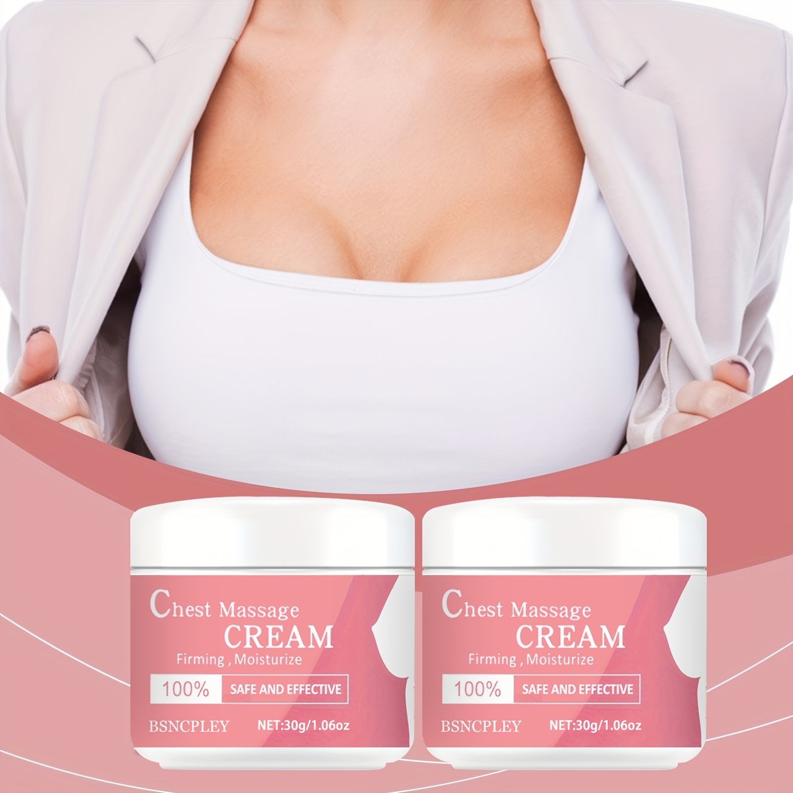 Breast Firming Massage Cream, Breast Lifting, Deep Moisturizing