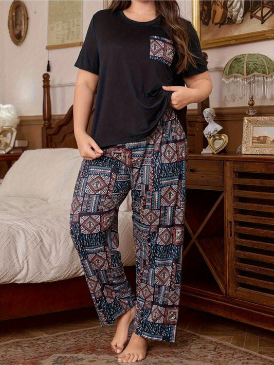 Plus Size comfortable Pajama Set