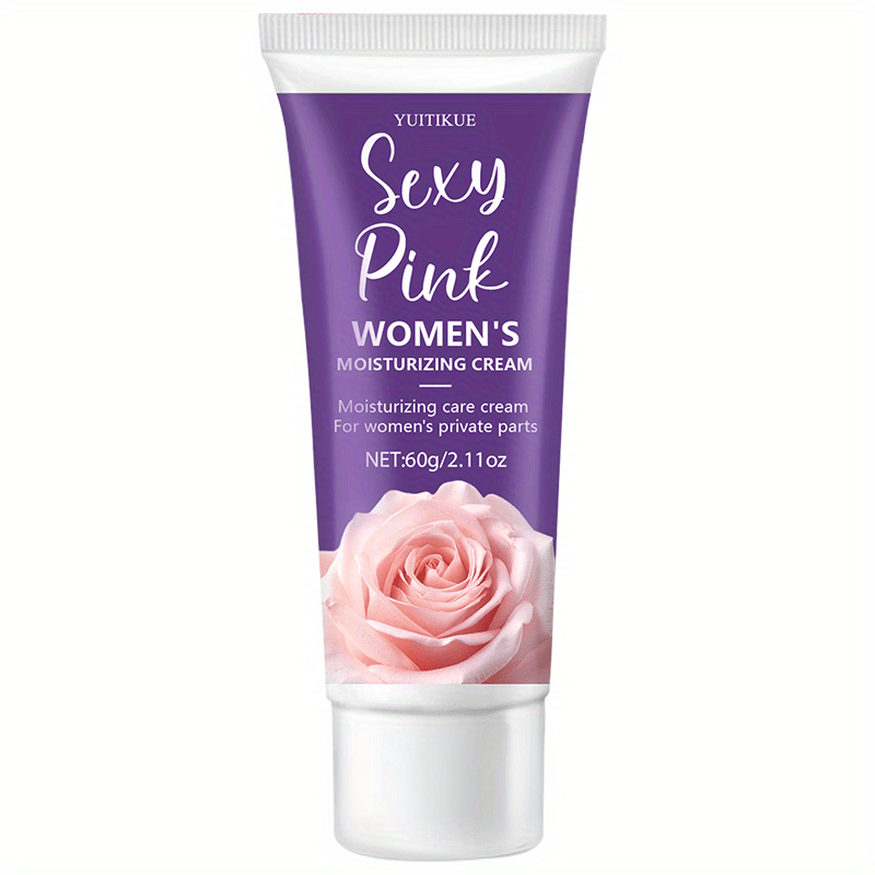 Pink Women's Secret Cream - Plant Extracts, Vitamin C and Rose Scent