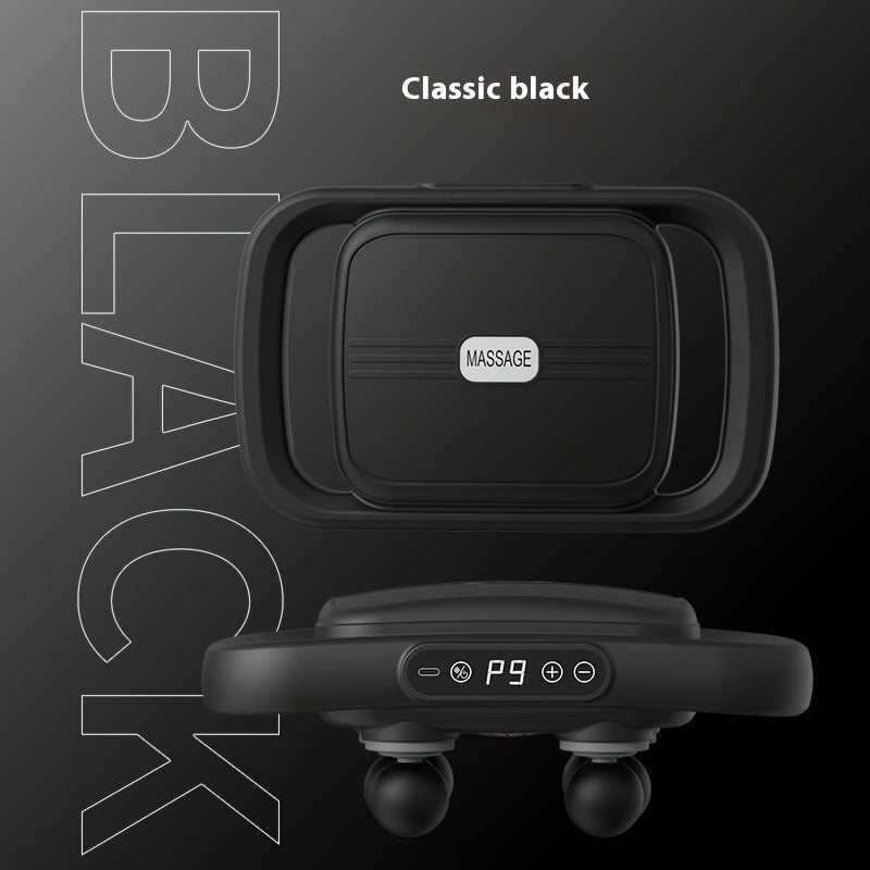 6-Head Fascia Gun Massager with 6-Linkage Technology, 9 Modes 9 Intensity Levels