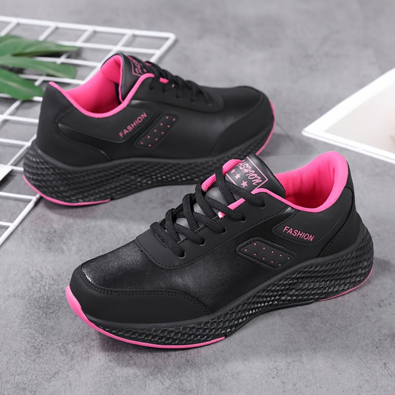 Lightweight Black Running Shoes for Women