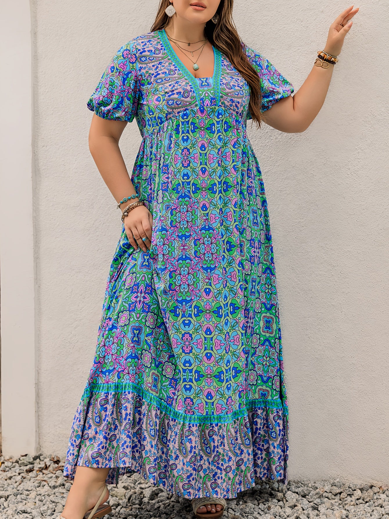 Plus Size European Dress for Women