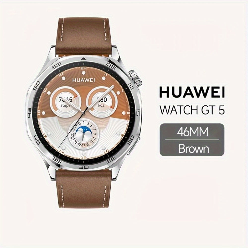 HUAWEI Watch GT 5 Smartwatch, Watch GT 5, Global Version, Buit-in Map, Replay Message, Compatible with IOS And Android