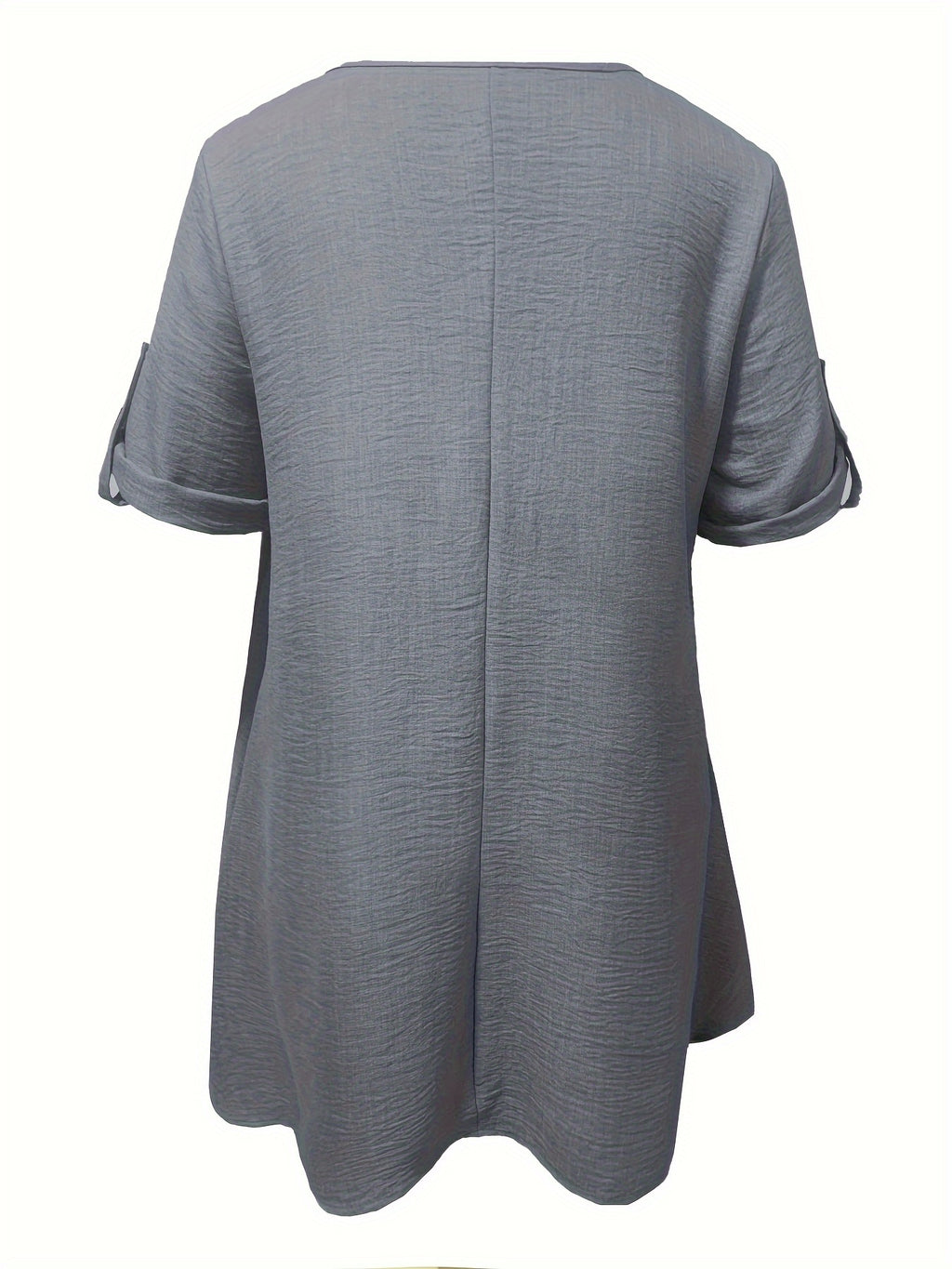 Women's Plus Size Beige Peplum Dress