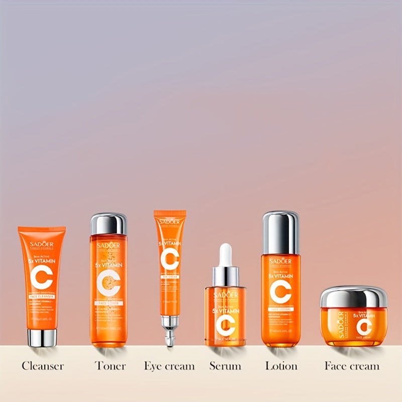Six-Piece Cosmetic Set