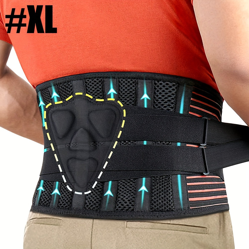 1pc Breathable Back Support for Heavy Lifting