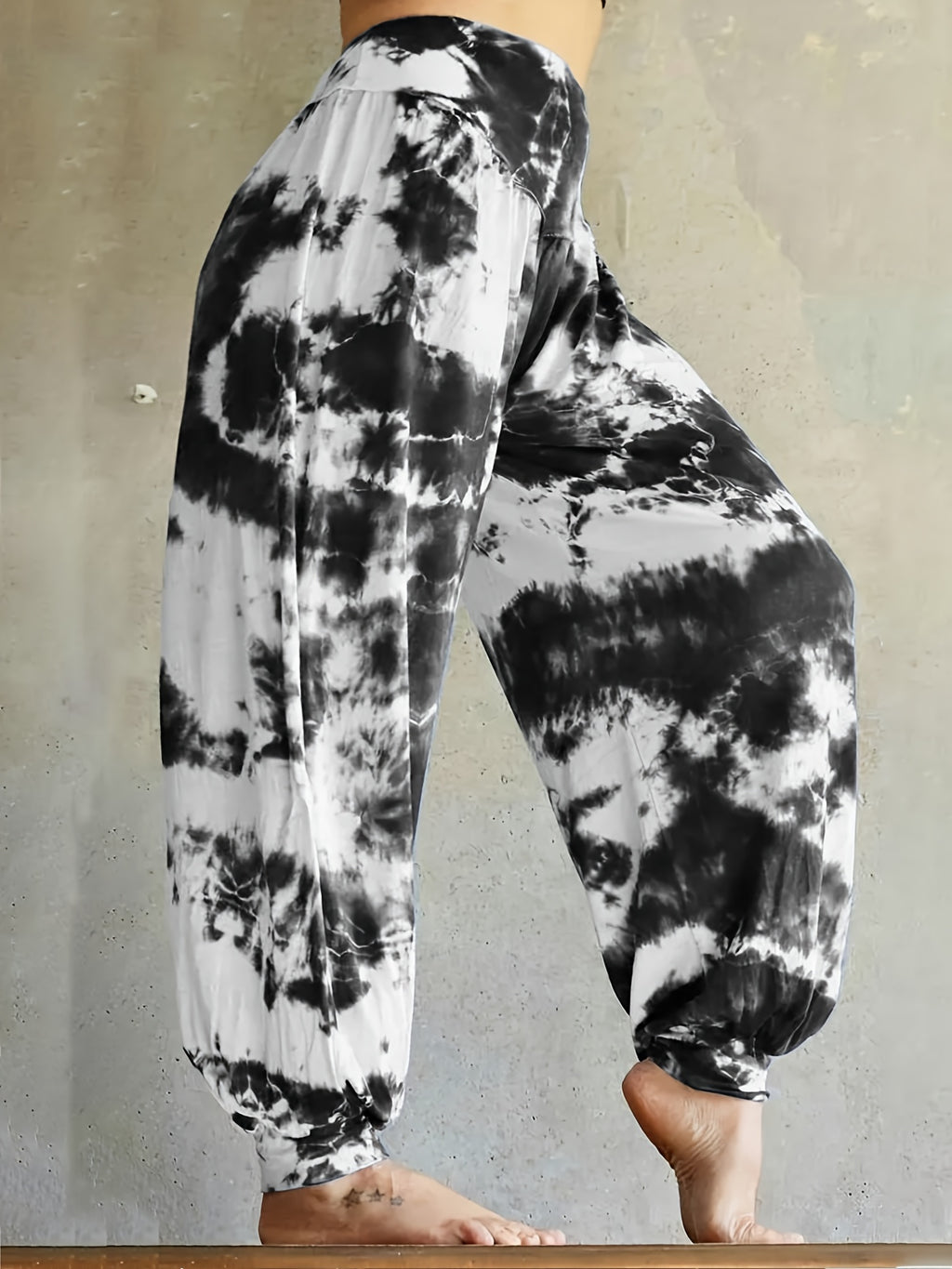 Plus Size Baggy Joggers Elastic Waist Pants