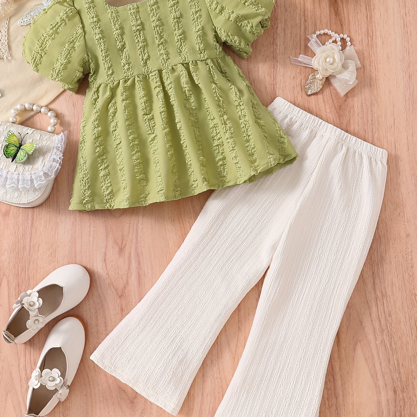 Two-piece Set for Girls Elegant and Fashionable