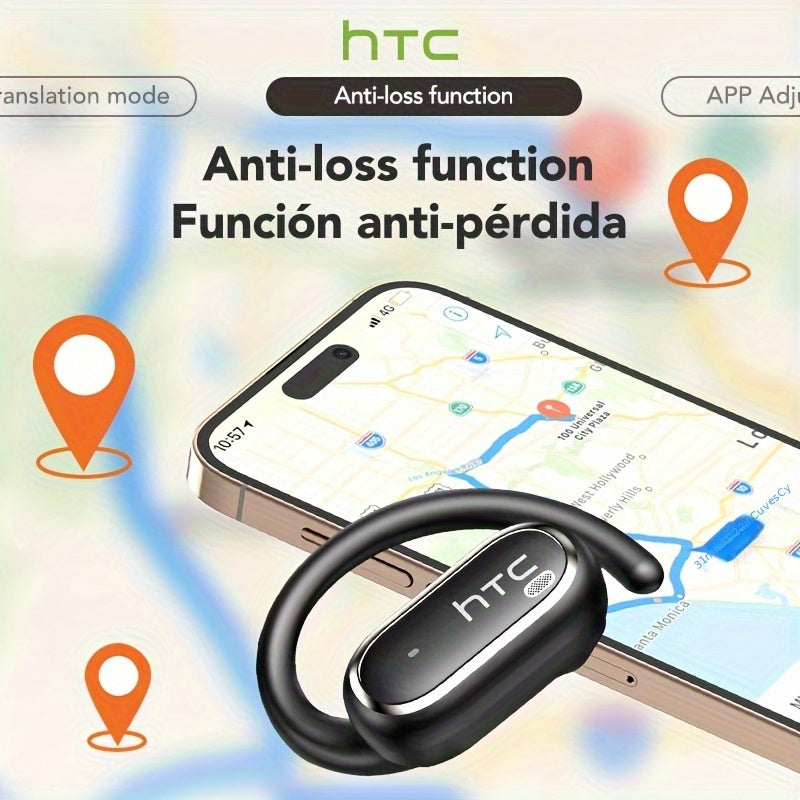 HTC NE03 Open OWS Wireless Headset Supports 135 Languages Real Real-time Translation Earbuds Call Noise Cancelling