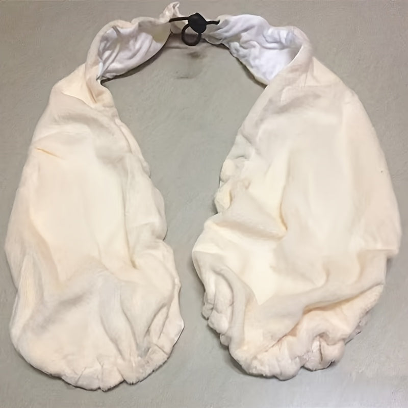 Quick-Dry & Breathable Towel Wrap with Adjustable Strap