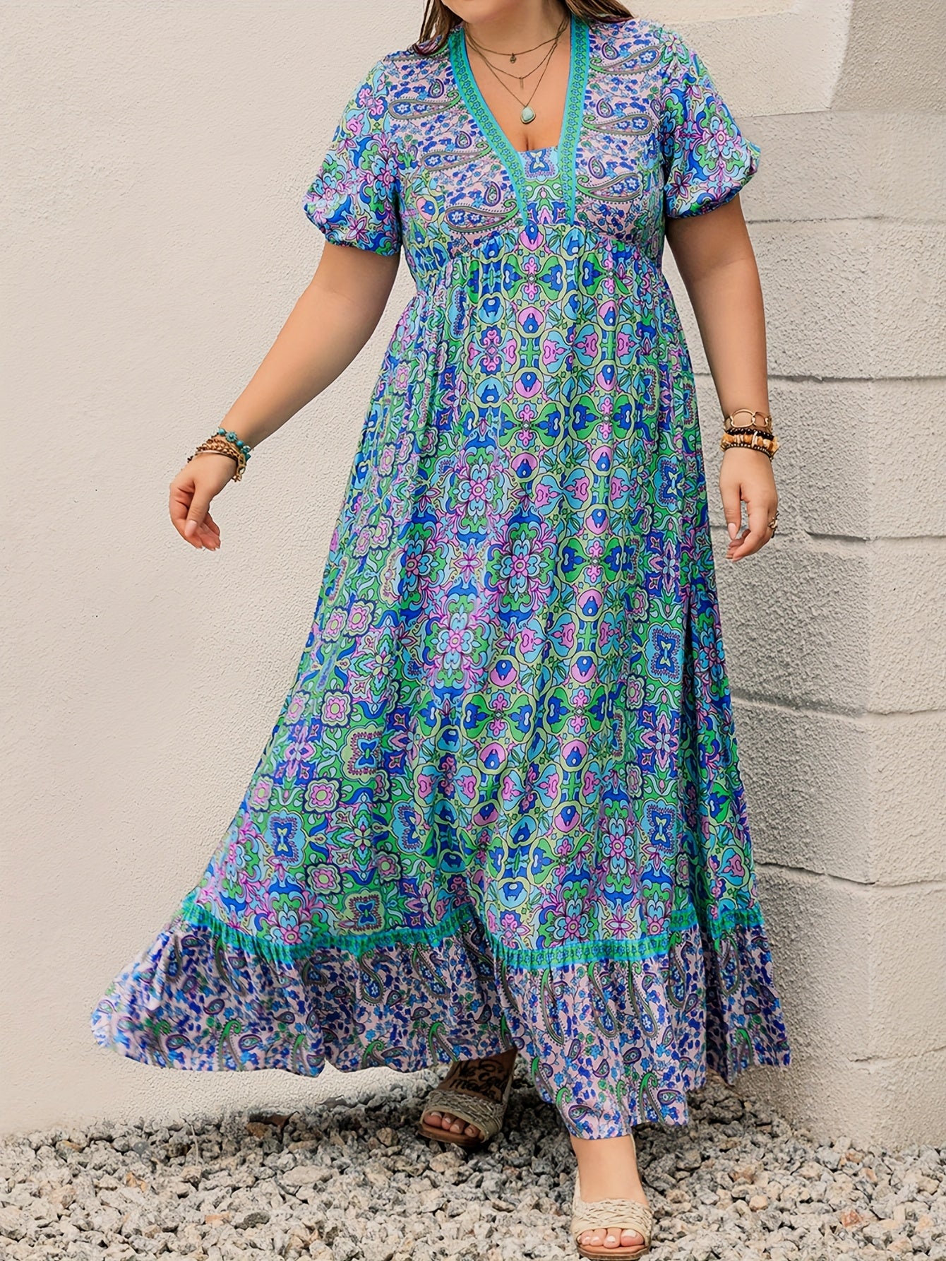 Plus Size European Dress for Women