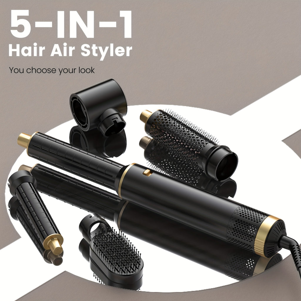 Blow Dryer Brush 12.7cm Hair Dryer Automatic Curling Wand Hair Straightener