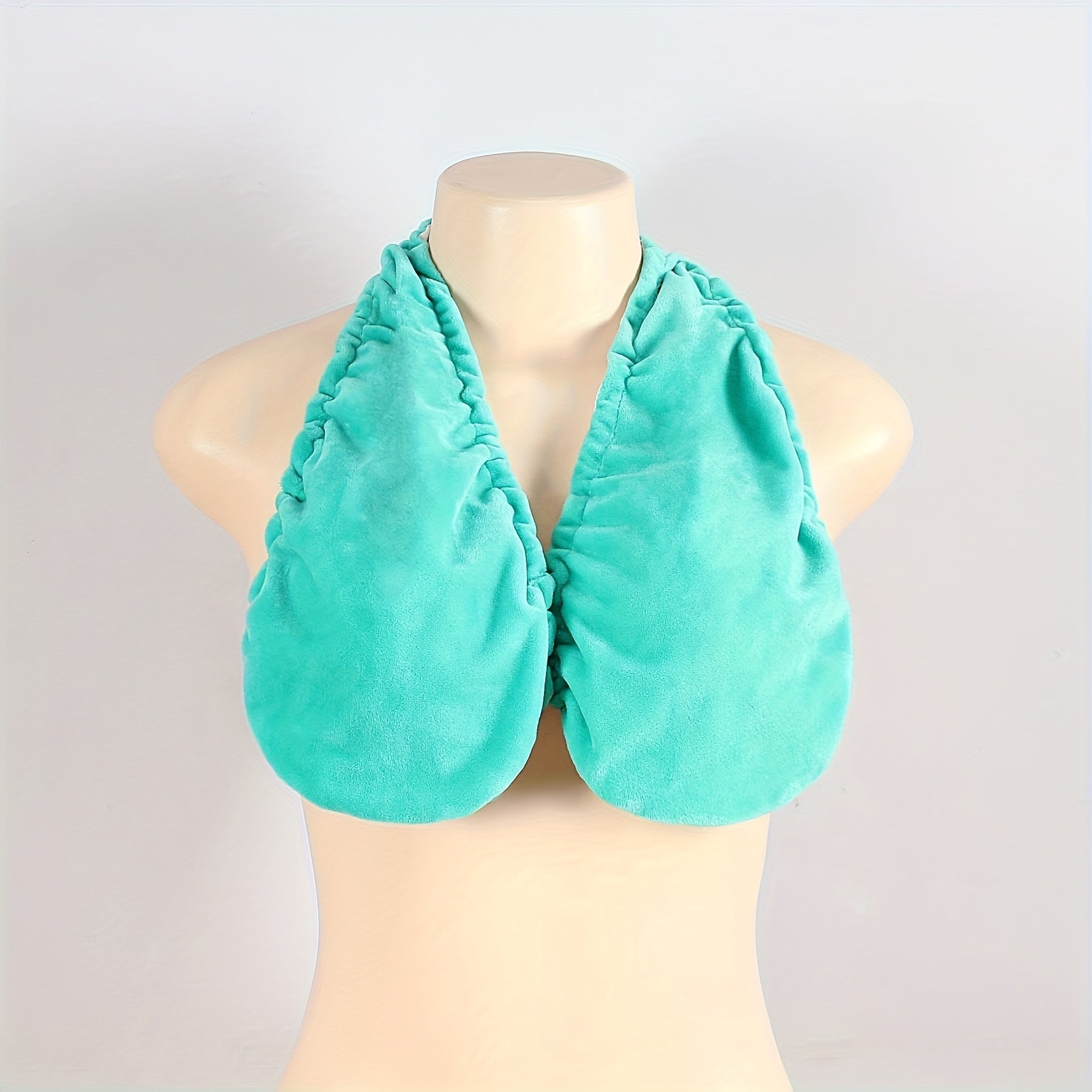 1pc Women's Halter Beach Towel - Soft Polyester Blend,