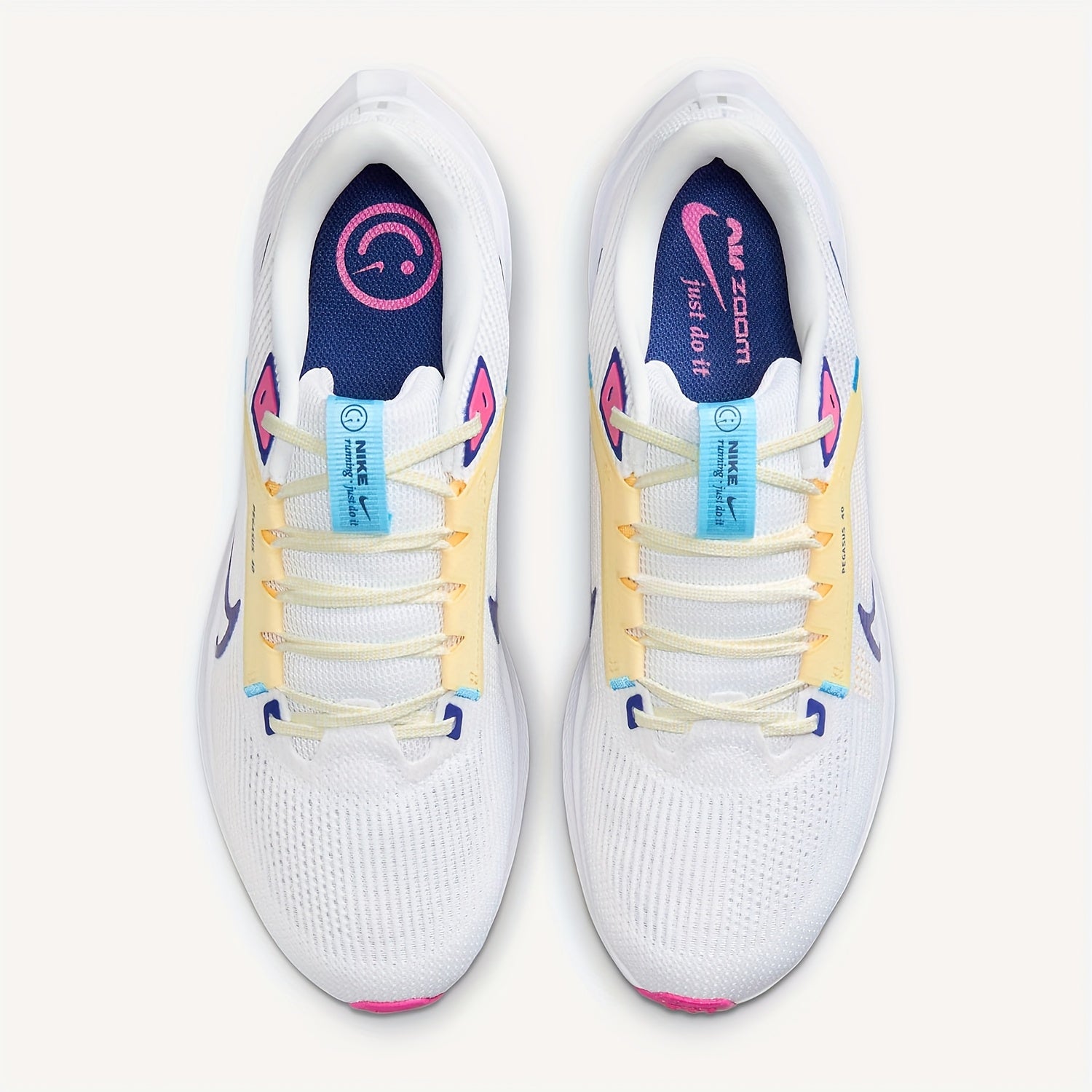 Nike Air Zoom Pegasus 40 - Lightweight Breathable Running Shoes with Air Cushion Technology, Low-Top Sneakers for Gym