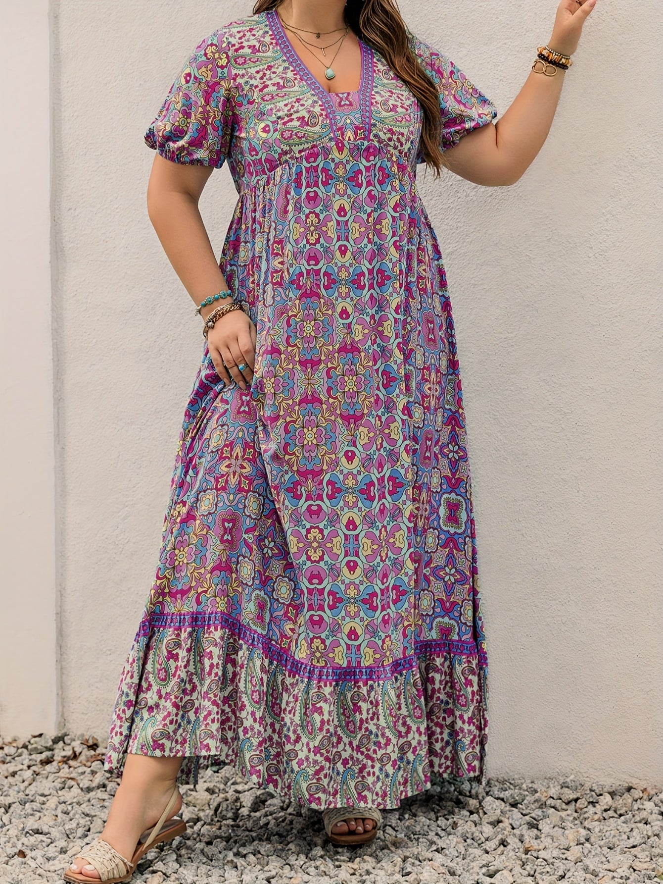 Plus Size European Dress for Women