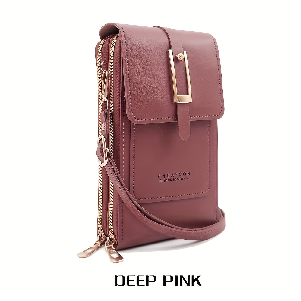 Women's Stylish Casual Touchscreen Crossbody Phone Bag