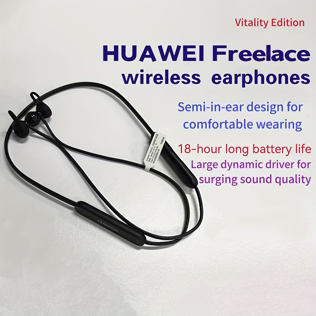 HUAWEI Freelace Vitality Edition Wireless Earbuds - High Quality, Noise-Canceling for Calls