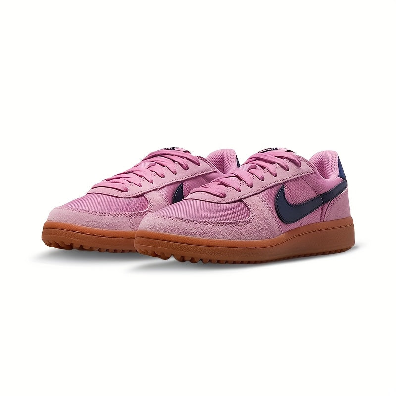 Women's Nike Field General Sneakers - Pink &, Non-Slip Rubber Sole