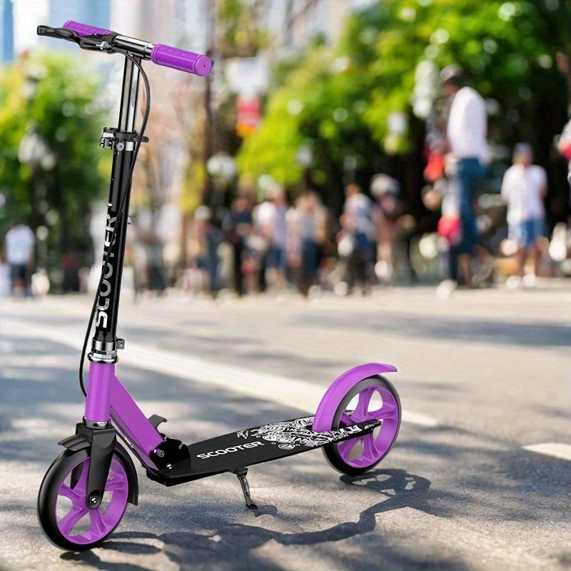 Adult & Teen Foldable Scooter with Front Brake & Suspension