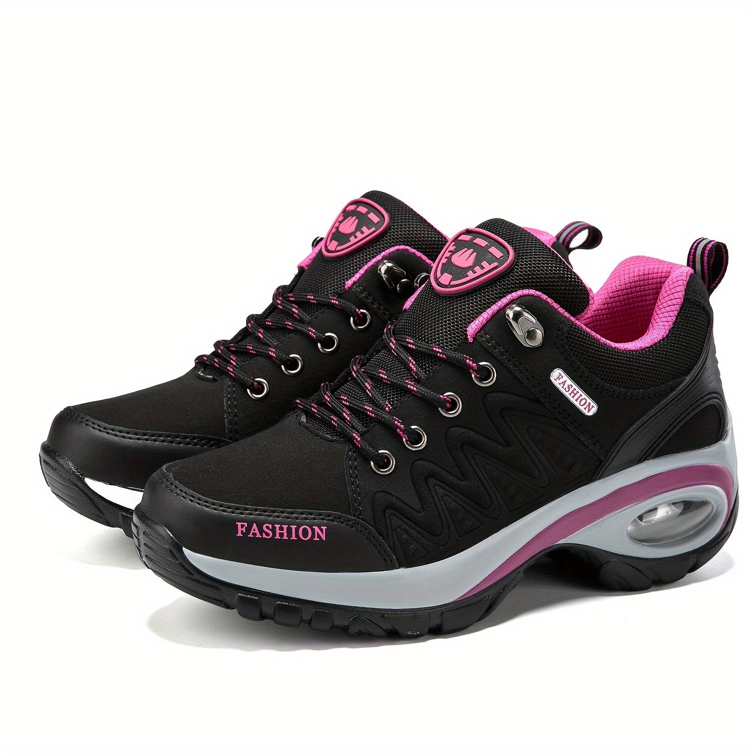Women's Low Top Hiking Sneakers, Waterproof Low Top Outdoor Trekking Sports Shoes, Casual Walking & Running Trainers