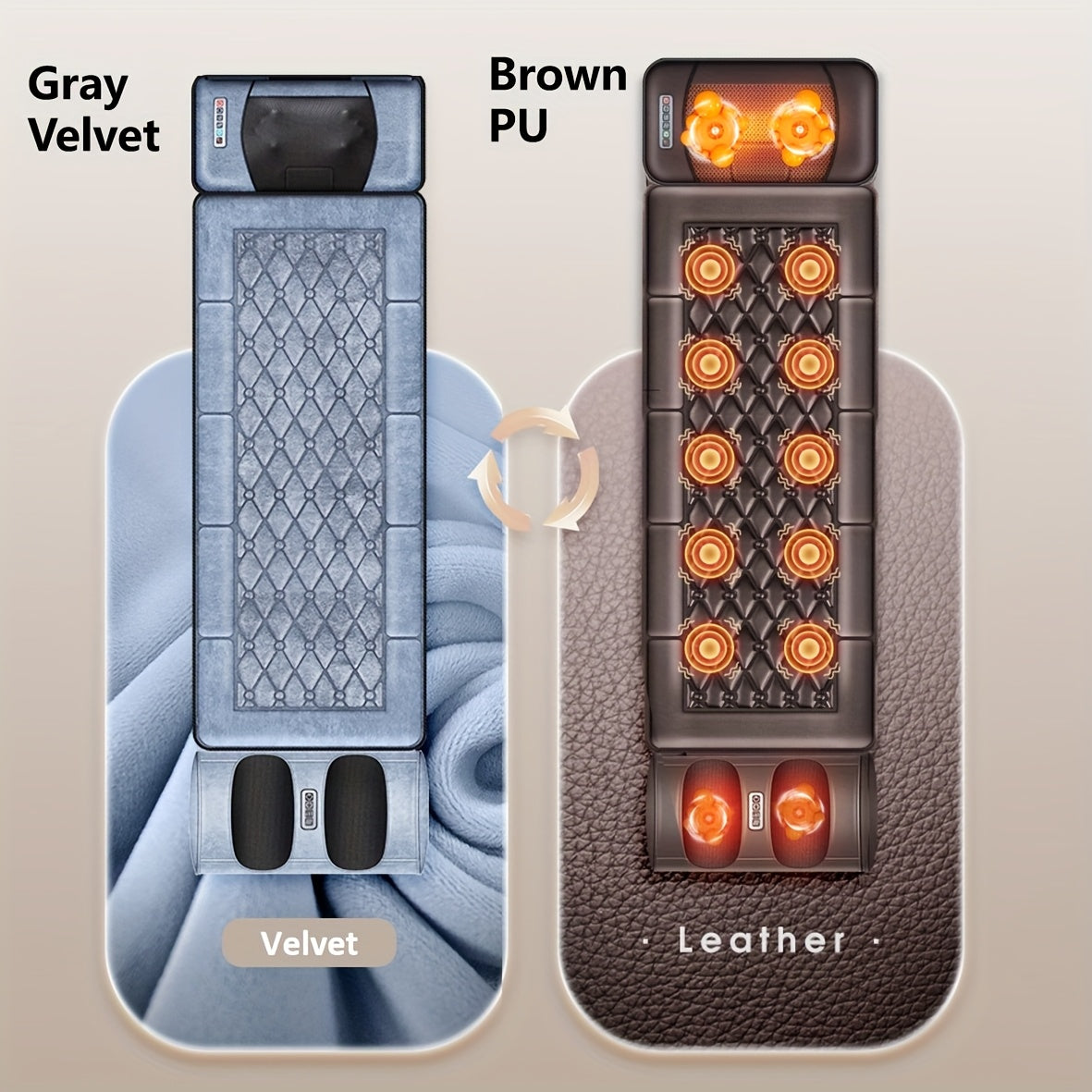 Full Body Massage Chair with Heat Relax, Neck Kneading & Foot Massage