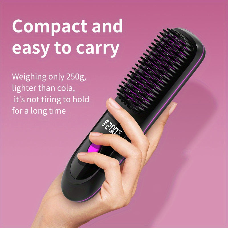 New USB-C Rechargeable Straightener, Fast & Seat Charging Modes