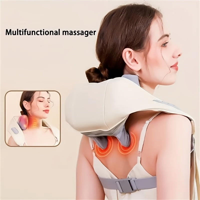 USB Rechargeable Deep Tissue Massager with Heat