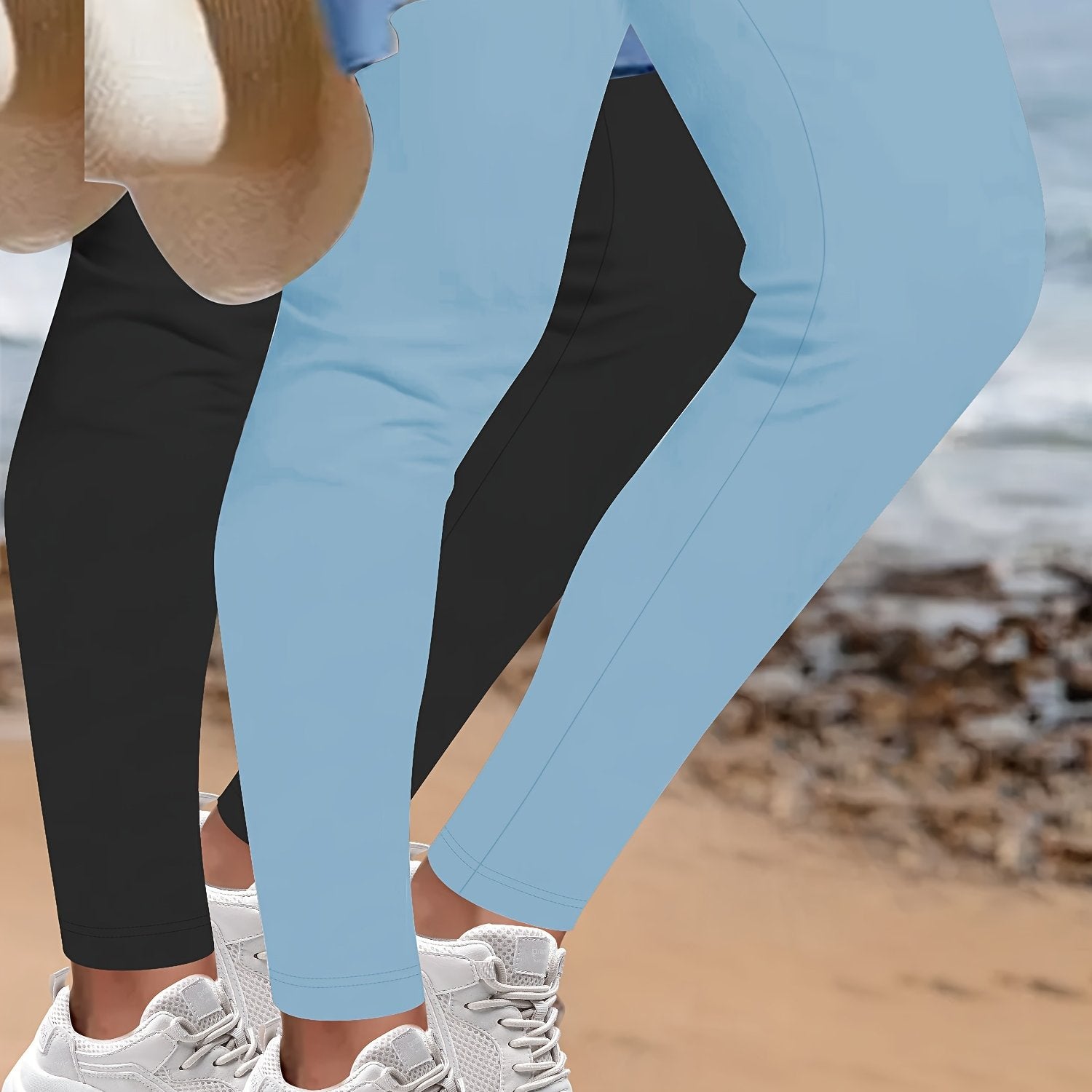 2pcs Elegant Leopard Print Skinny Leggings