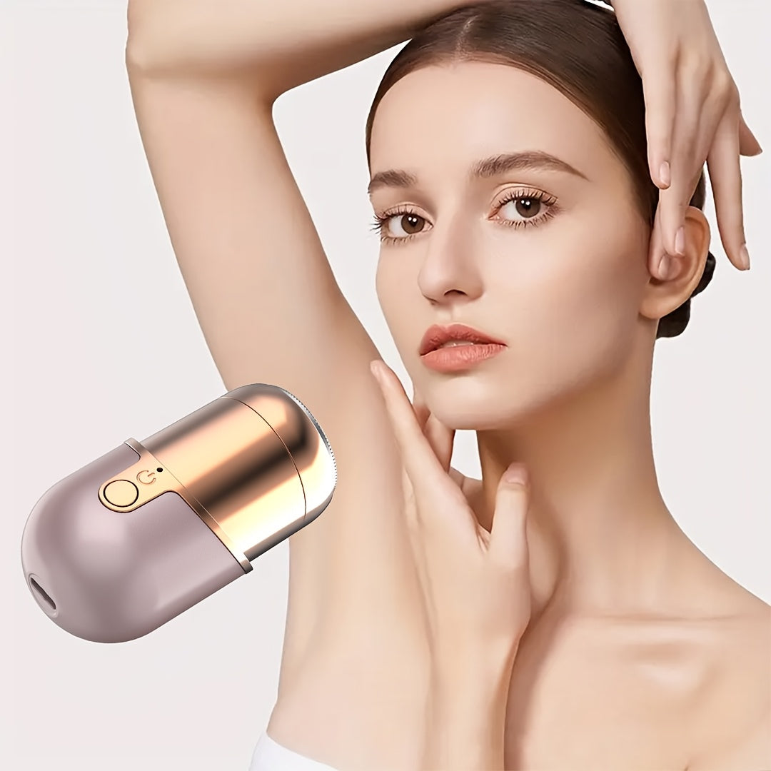 Mini Portable Women's Shaver - USB Charged