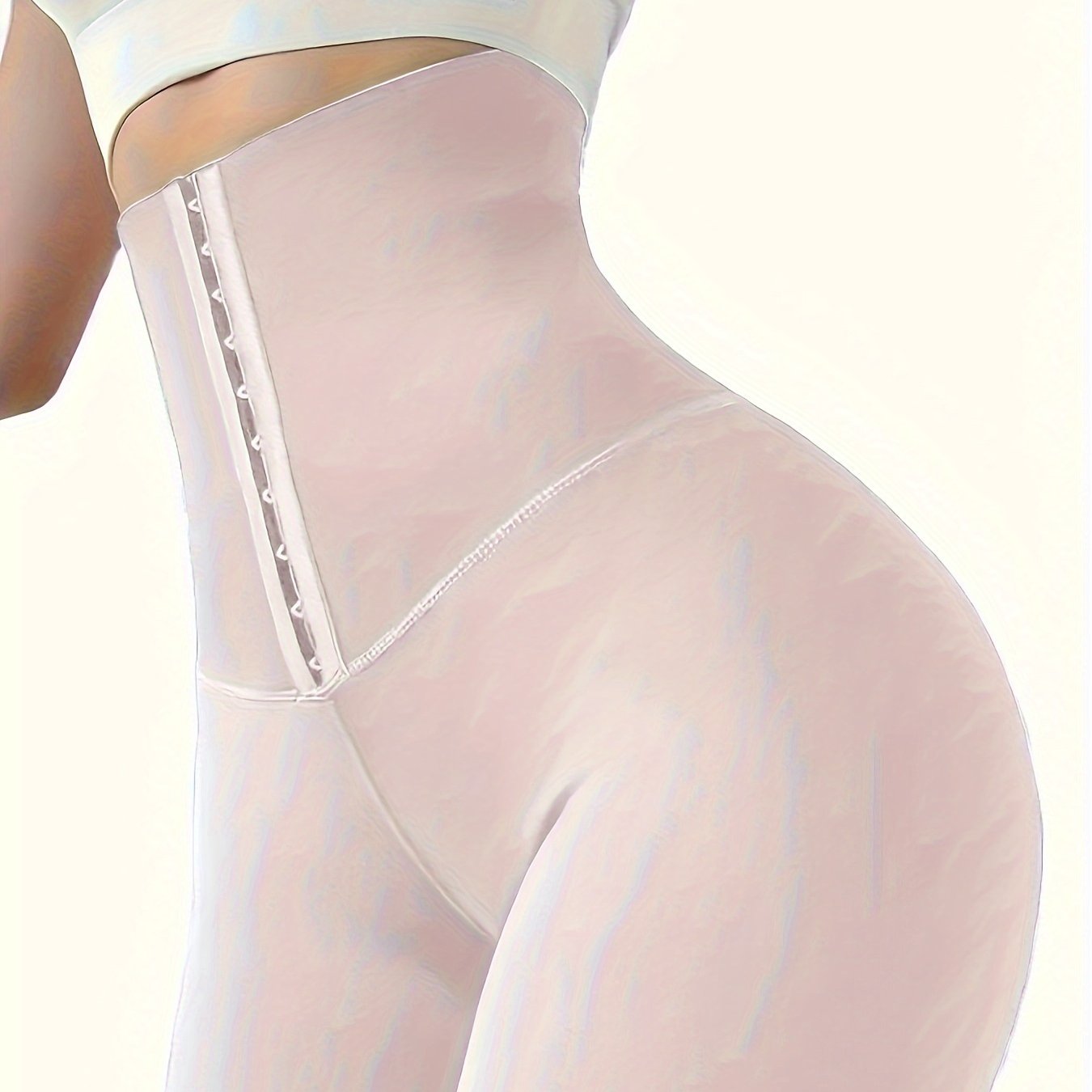 High Waist Skinny Fitness Solid Legging, Butt Lifting Tummy Control