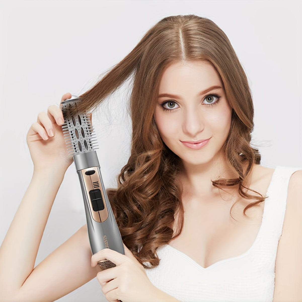 Professional Hair Dryer Brush Comb Set, 800W Dual-Function