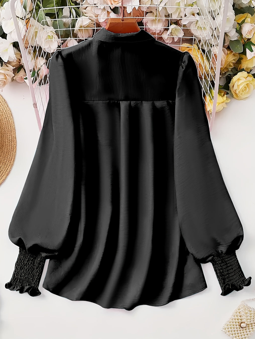 Elegant Women's Plus Size Shirt