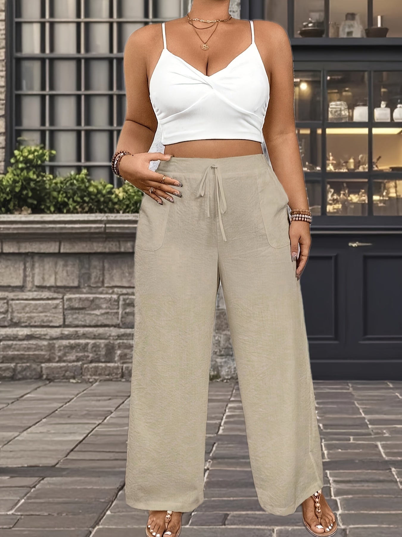 Women's Plus Size Casual Pants