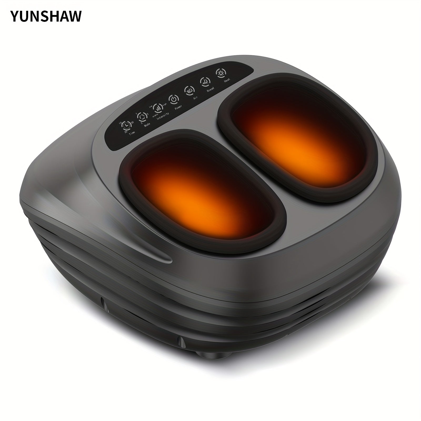 Foot Massager Device Featuring Comforting Heat and Intense Kneading
