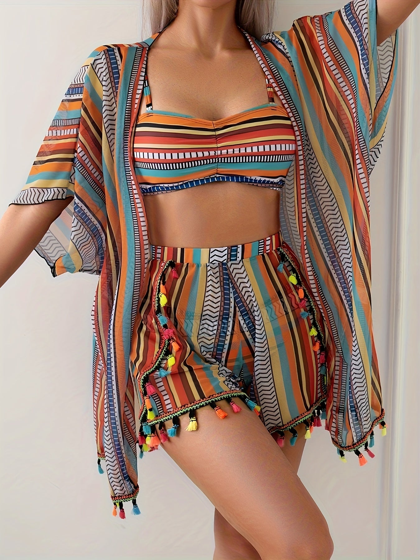 Swimwear for Women Three-Piece Swimsuit