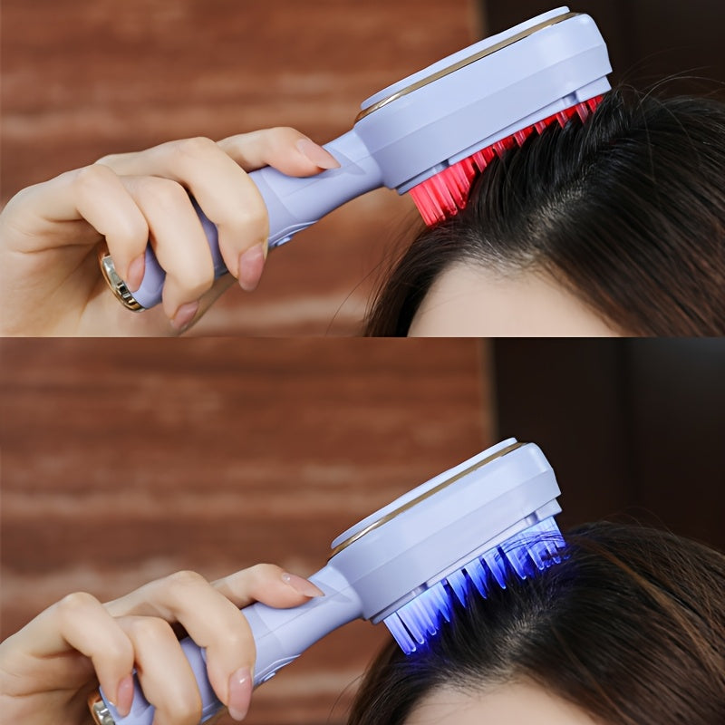 1pc Electric Massage Comb, Scalp Oil Brush for Hair Styling and Massaging