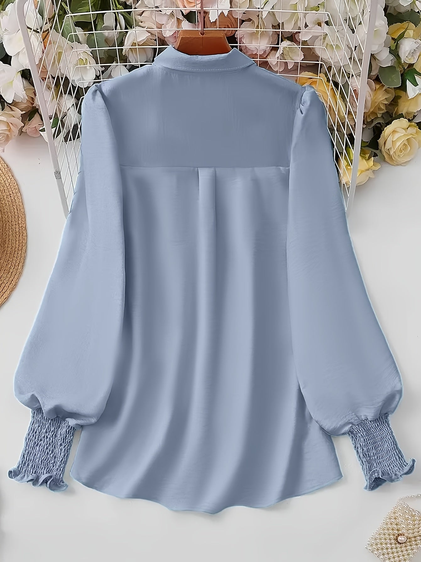 Elegant Women's Plus Size Shirt