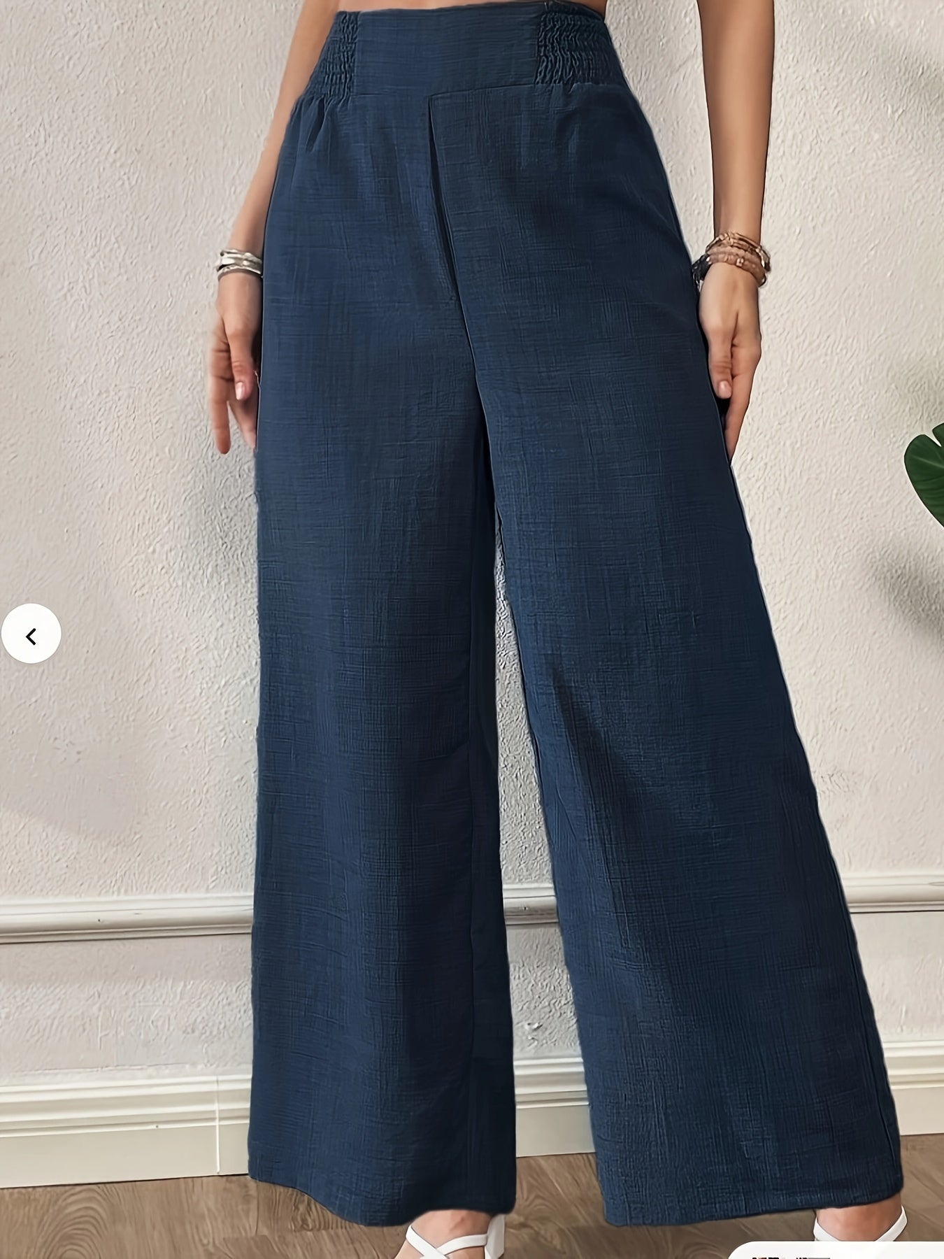 Elegant Comfort Fit Women's Wide-Leg Pants