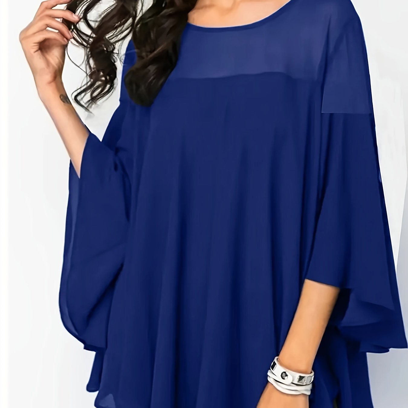Vibrant Green Short Sleeve Blouse with Lace Trim