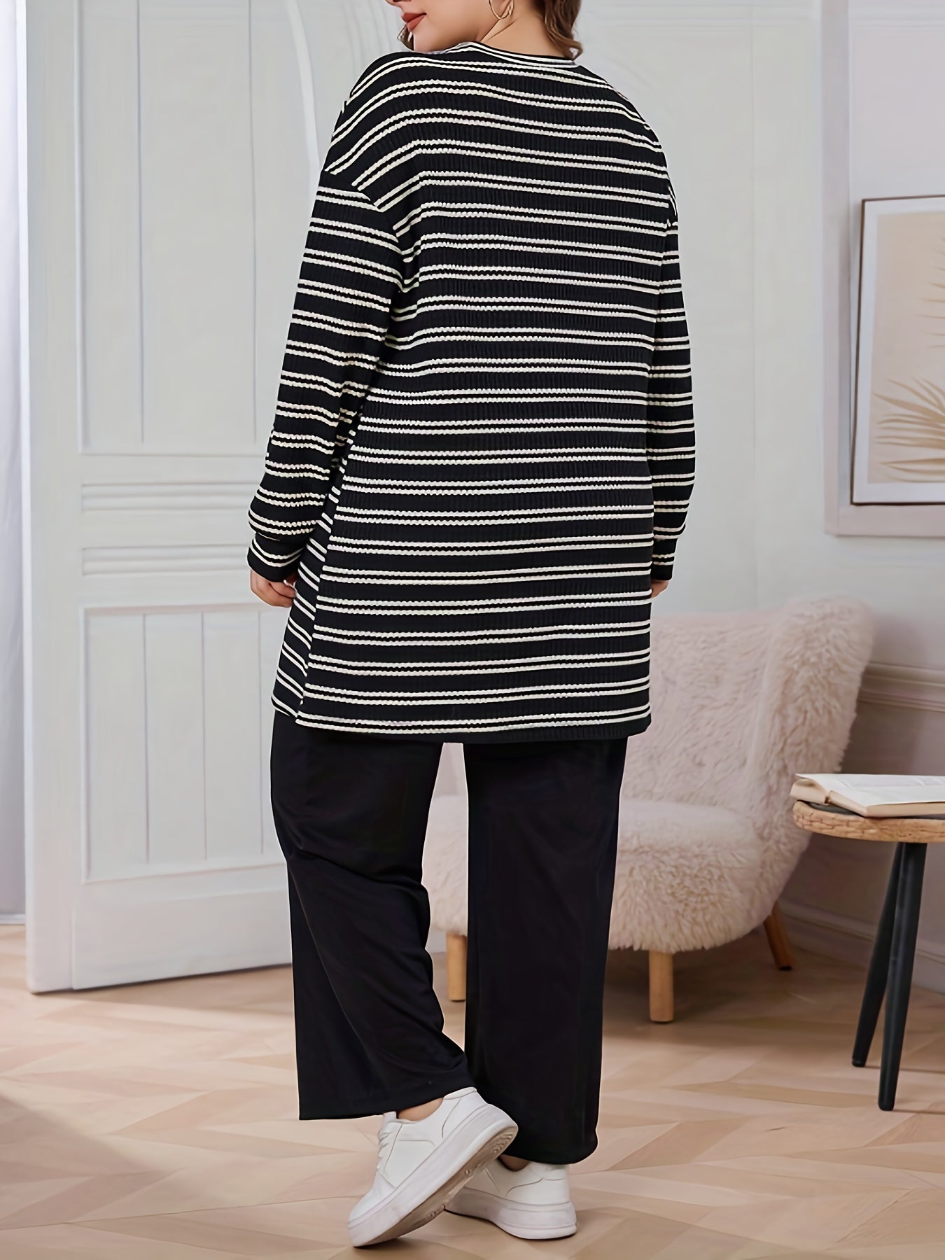 Women Plus Size 2pcs Casual Set