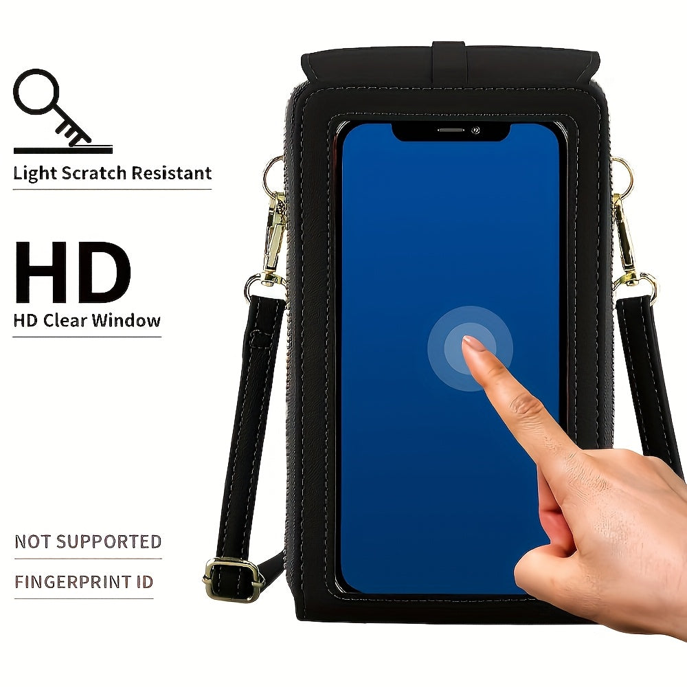 Women's Stylish Casual Touchscreen Crossbody Phone Bag
