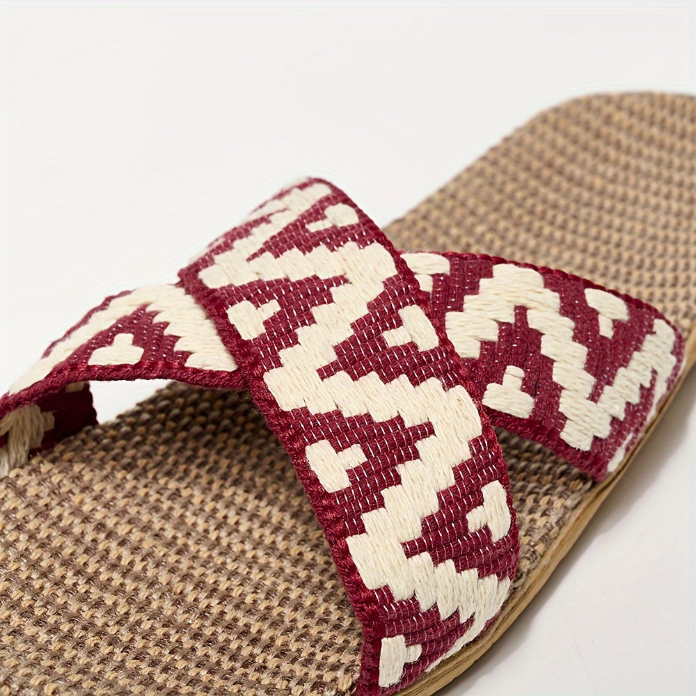 Summer Slides - Breathable Open Toe, Easy Slip On